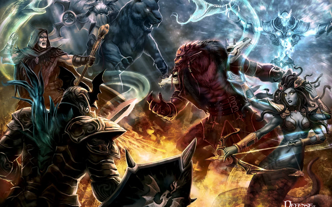Dota, Warcraft