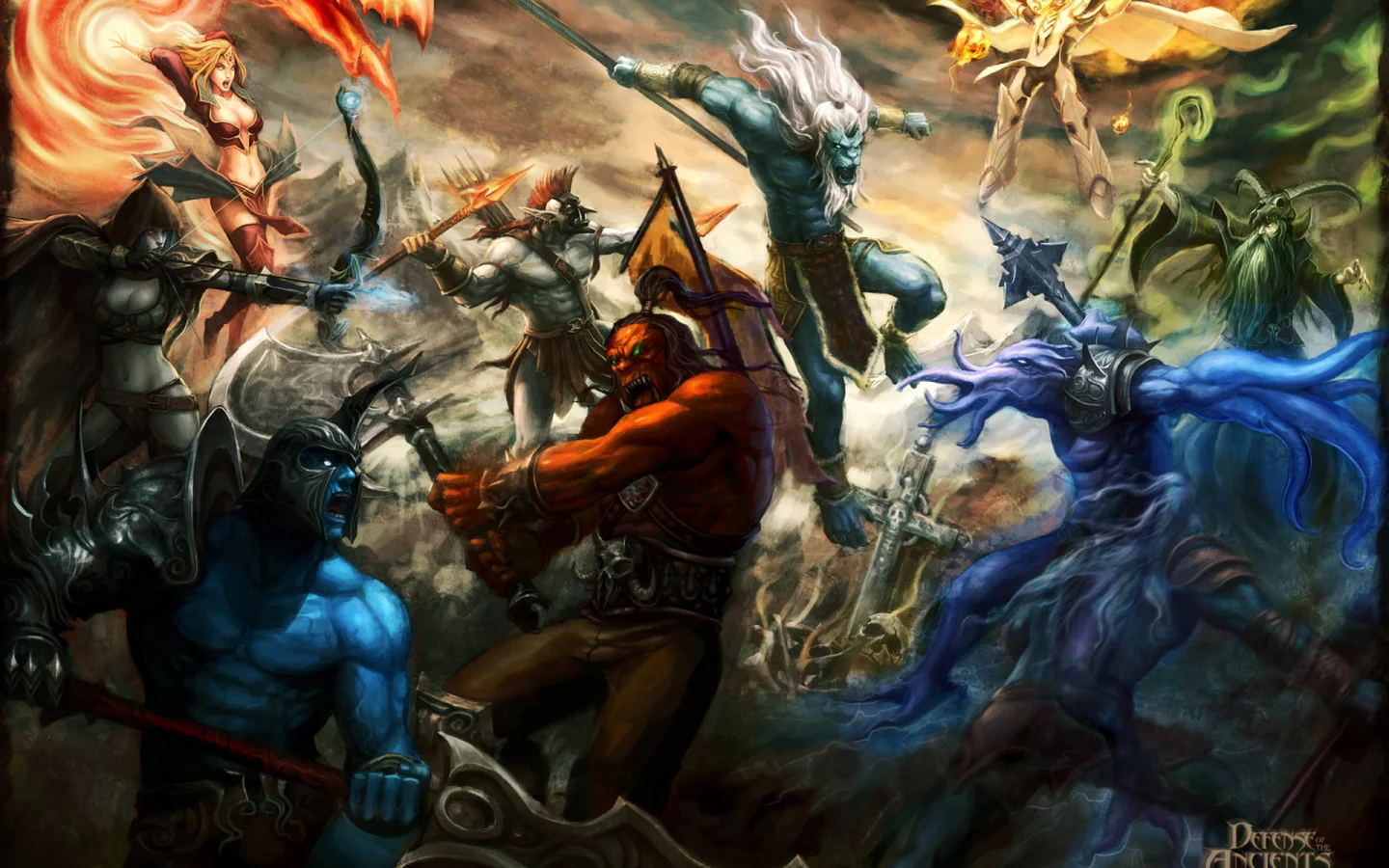 Dota, Warcraft