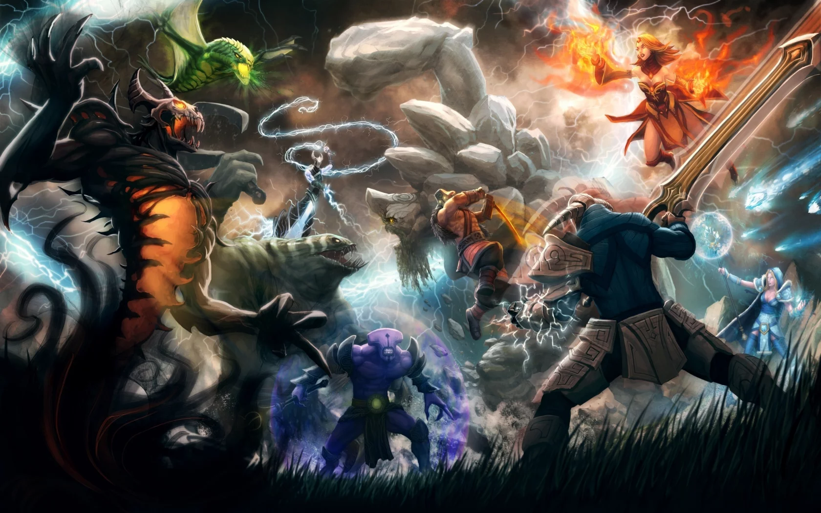 Dota, Warcraft