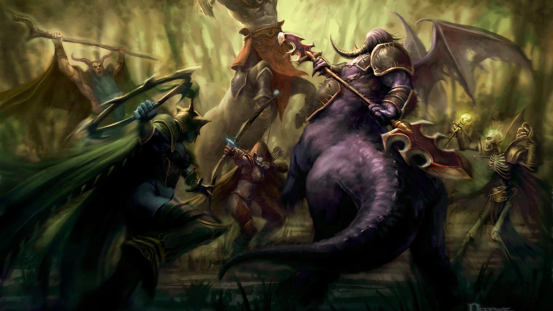 Dota, Warcraft