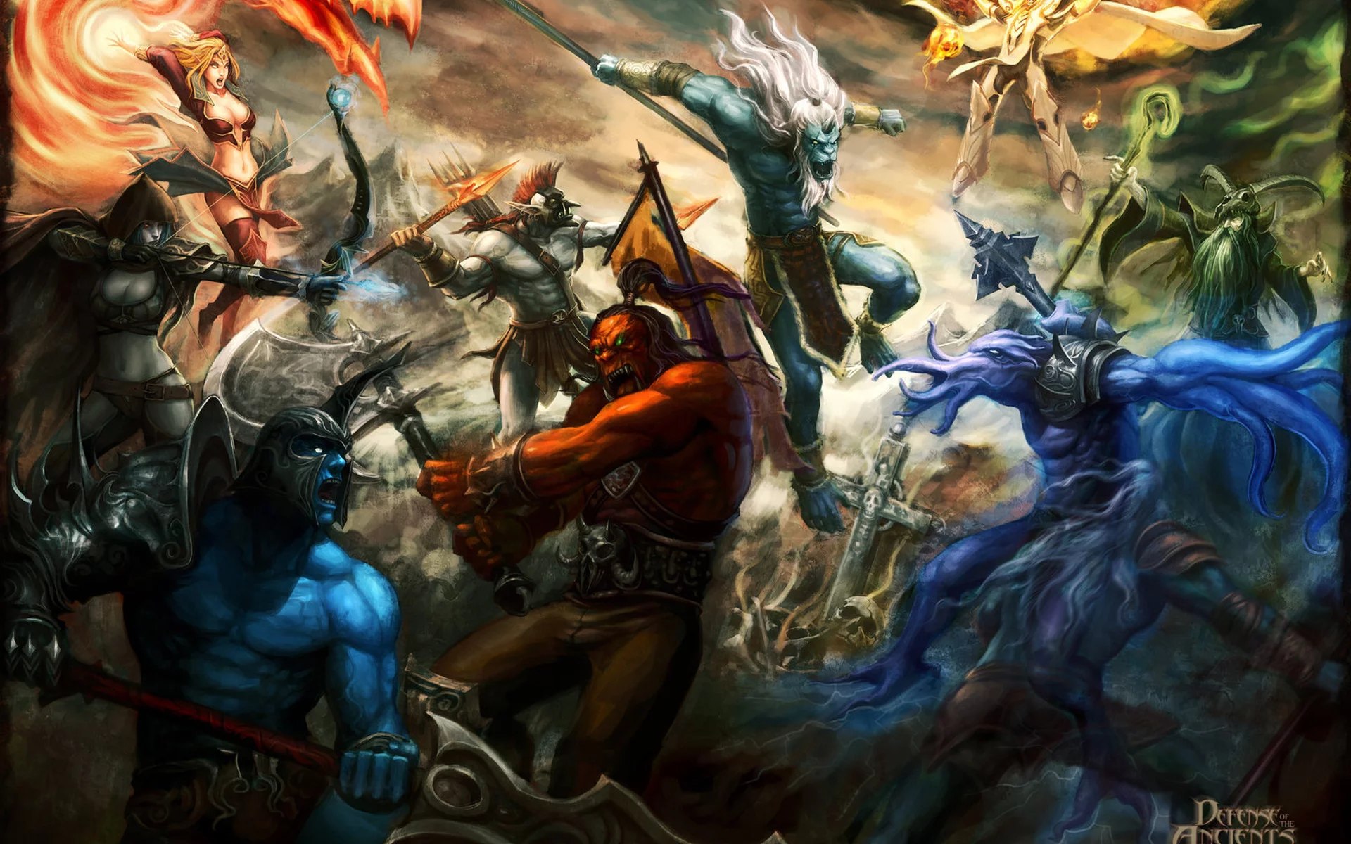 Dota, Warcraft