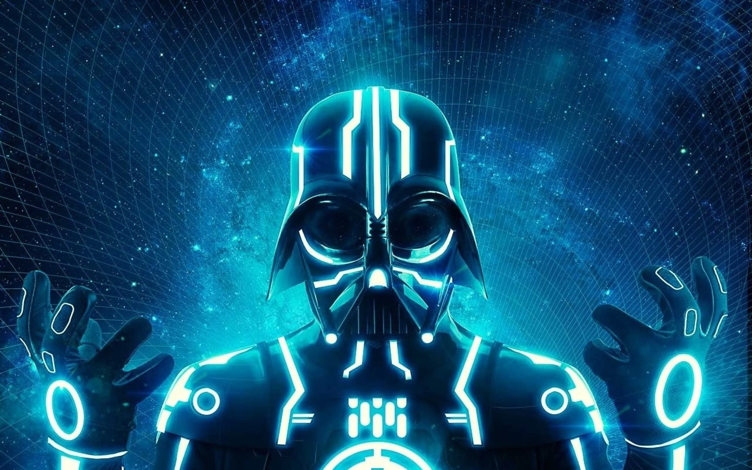 дарт вейдер, star wars, tron, трон, dart veider