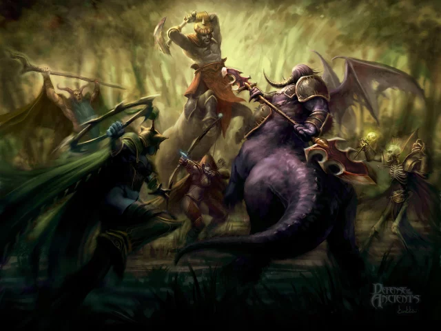 Dota, Warcraft