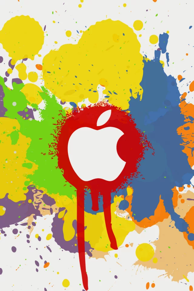 apple, пятна, logo, mac, яблоко