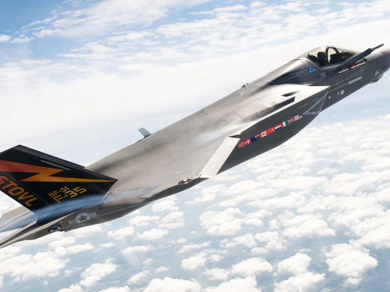 lockheed martin f-35 lightning, истребитель, wallpaper
