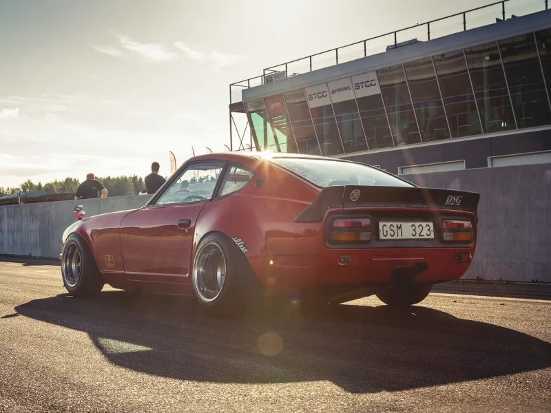 машина, автодром, datsun