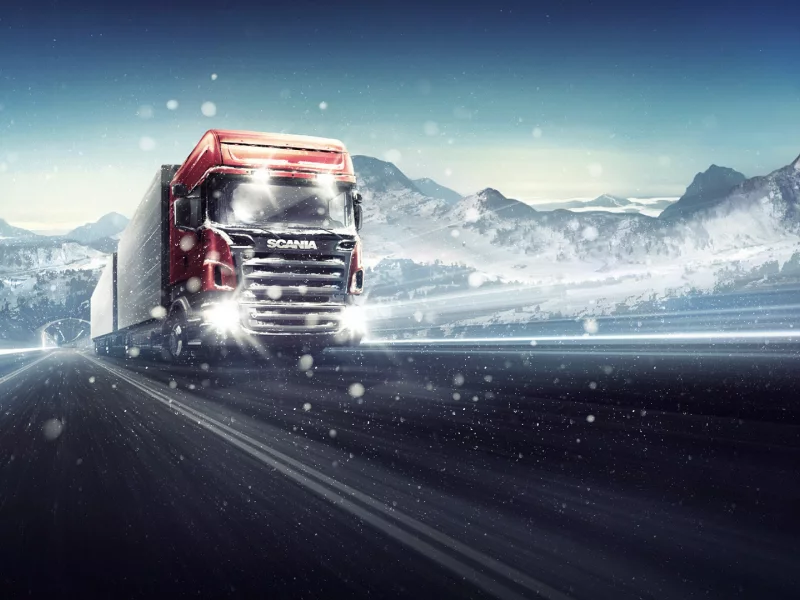 фура, грузовой, scania, автомобиль