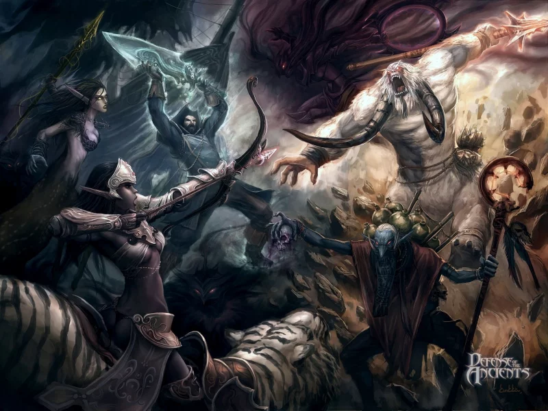 Dota, Warcraft