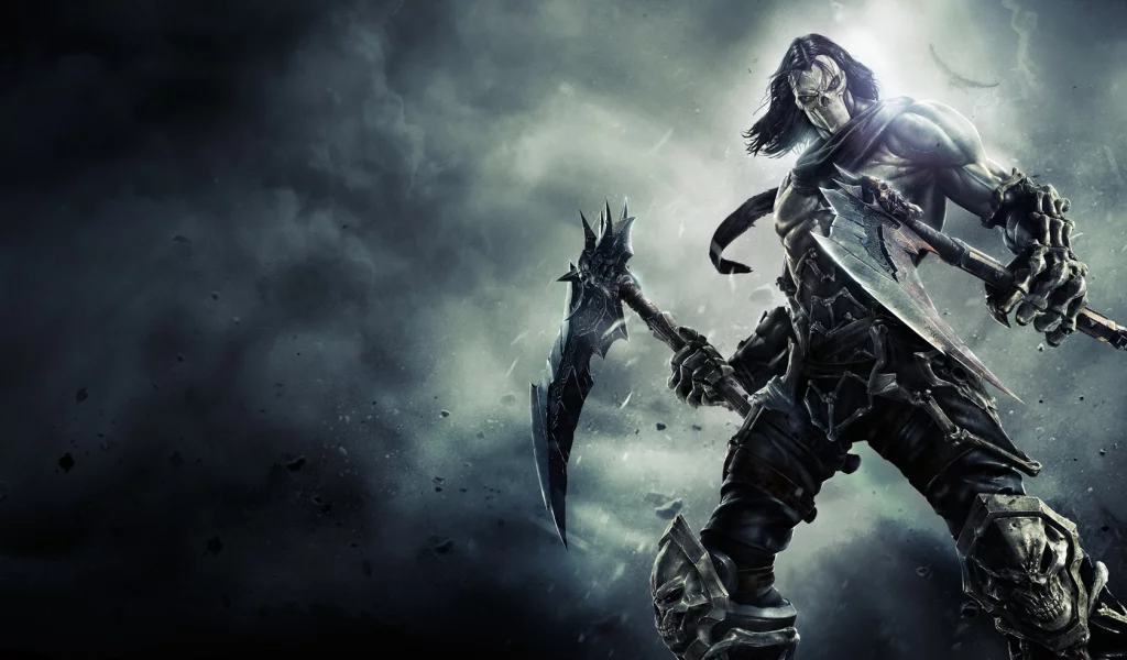 косы, darksiders ii, маска, death, darksiders 2