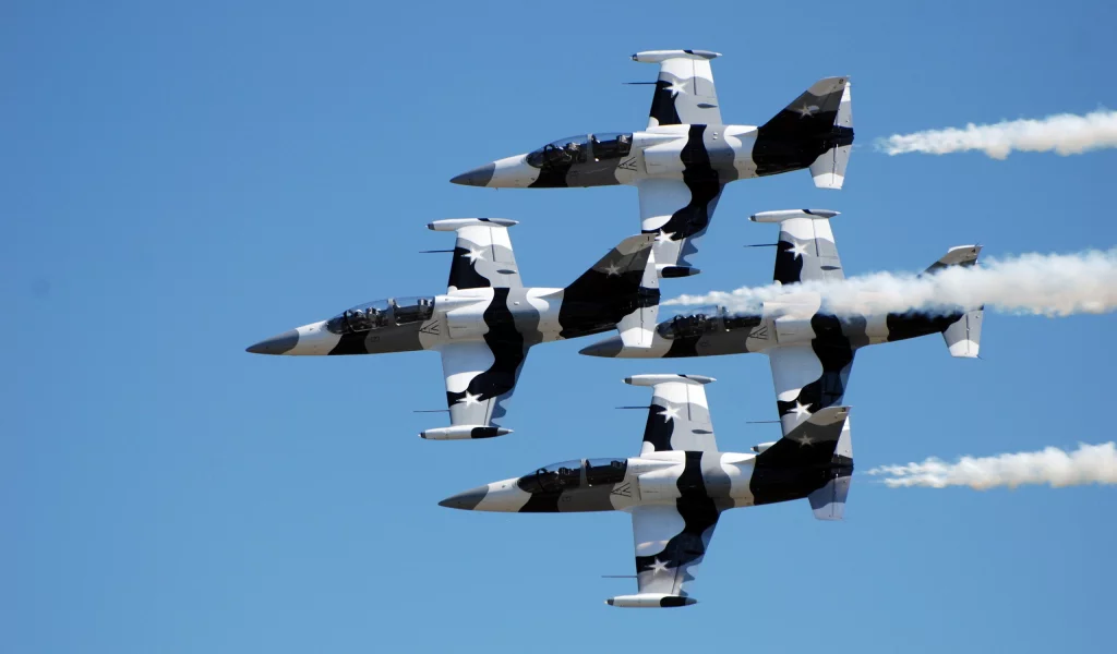 l-39 albatross, небо, самолёты