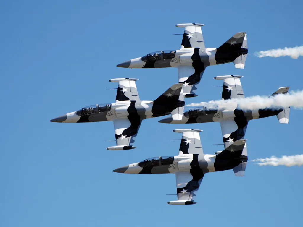 l-39 albatross, небо, самолёты
