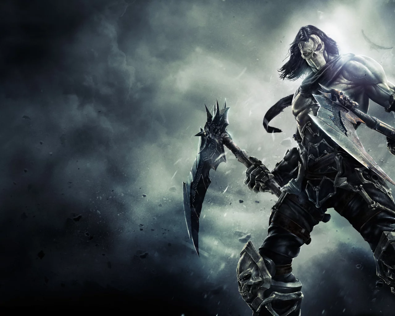 косы, darksiders ii, маска, death, darksiders 2