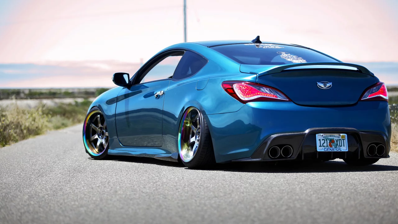 хёндай, blue, genesis, блик, hyundai, синий