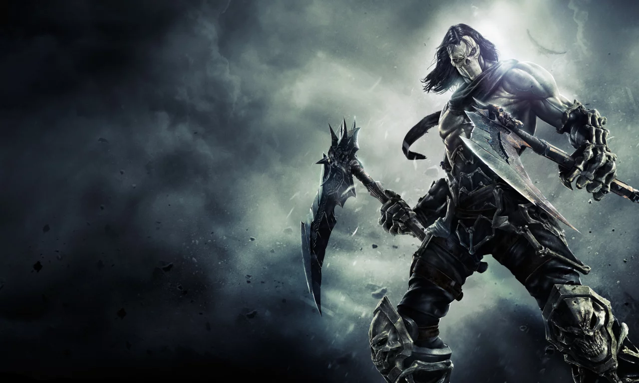 косы, darksiders ii, маска, death, darksiders 2