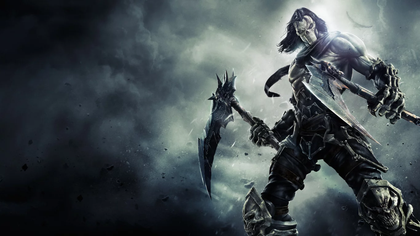 косы, darksiders ii, маска, death, darksiders 2