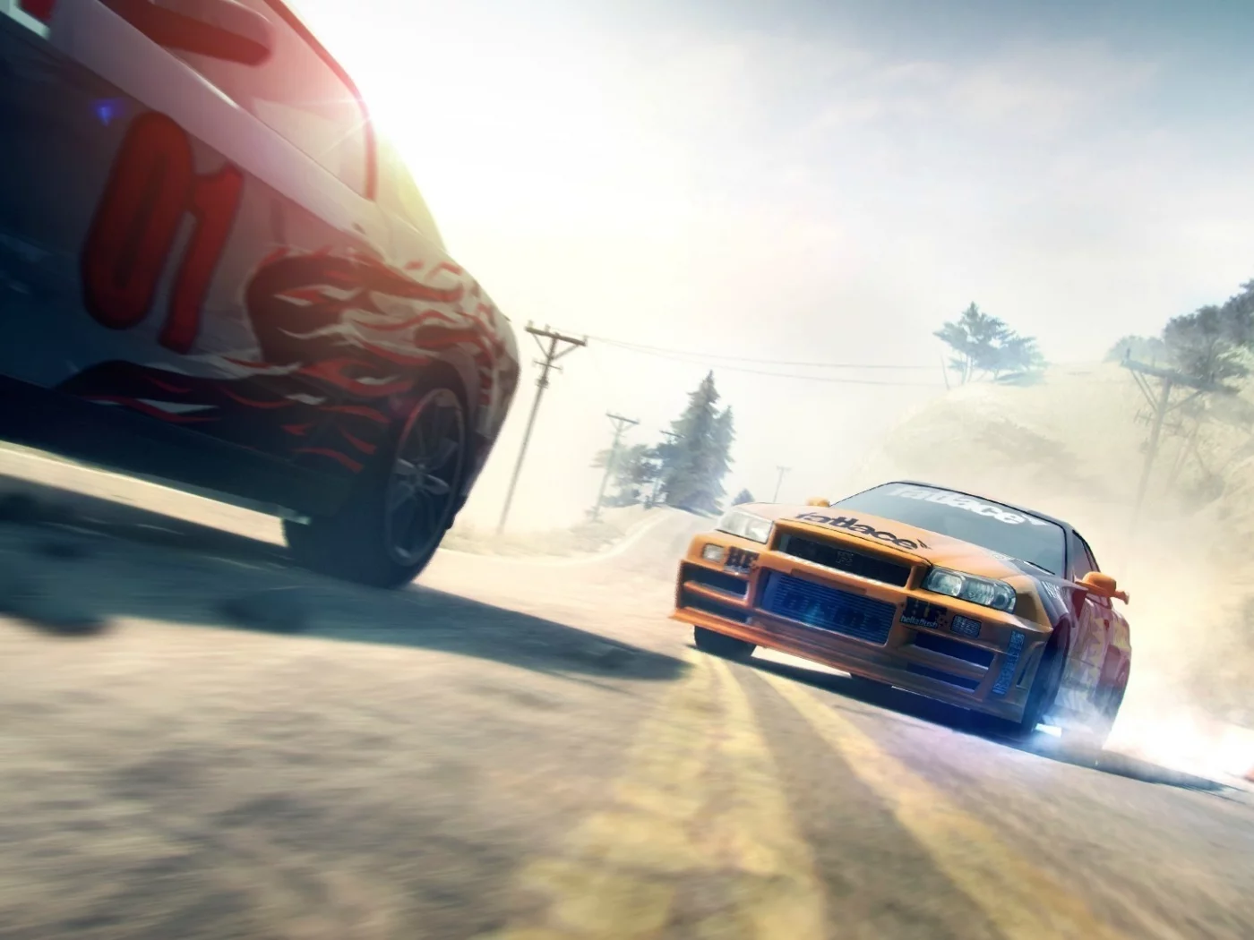 grid 2, скорость, гонка, машыны, дорога