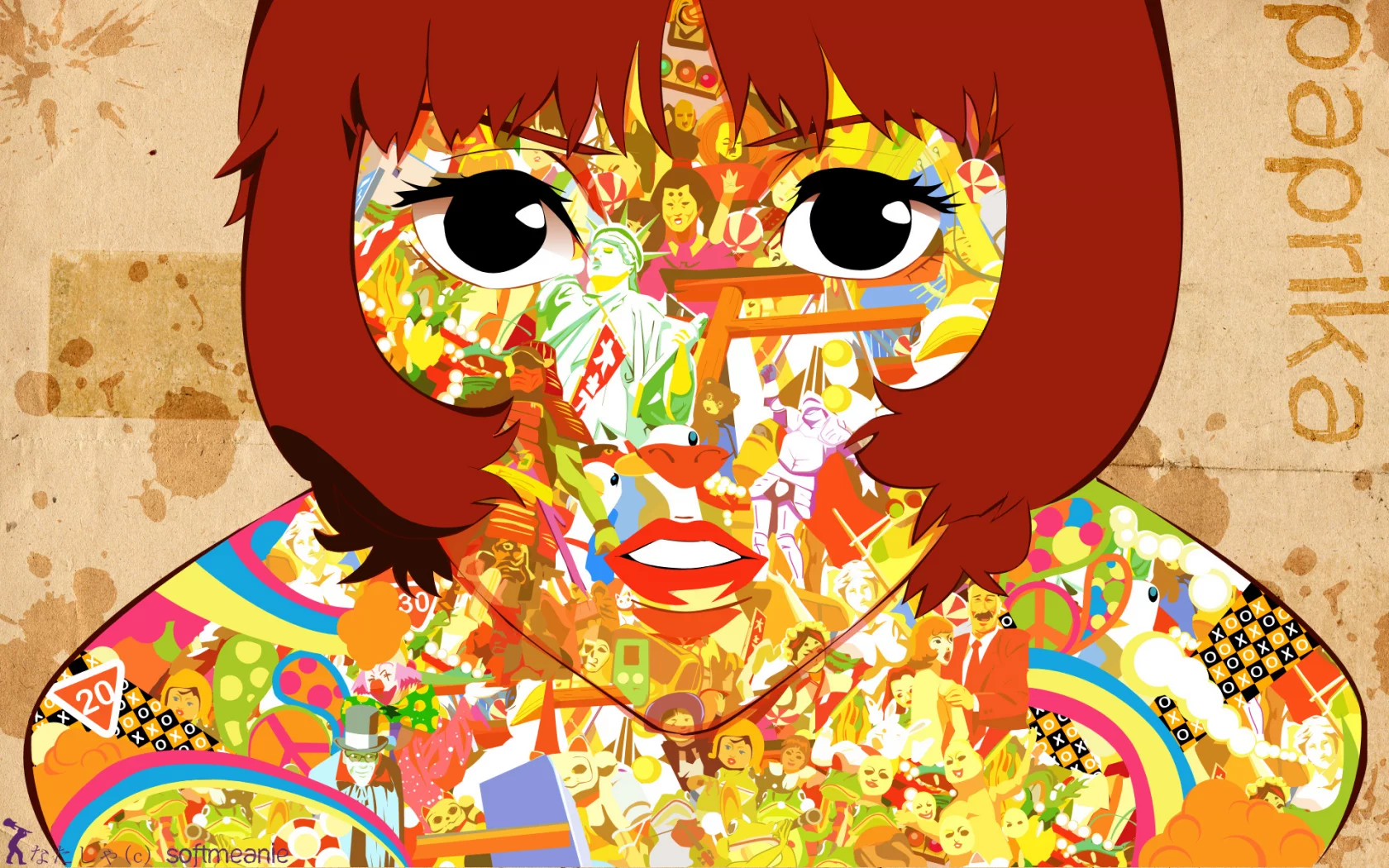softmeanie, paprika, девушка, красные волосы