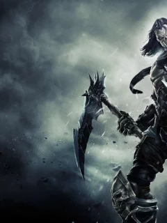 косы, darksiders ii, маска, death, darksiders 2