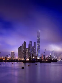 порт, отражение, водная гладь, море