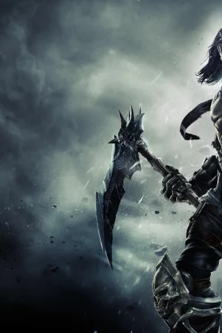 косы, darksiders ii, маска, death, darksiders 2