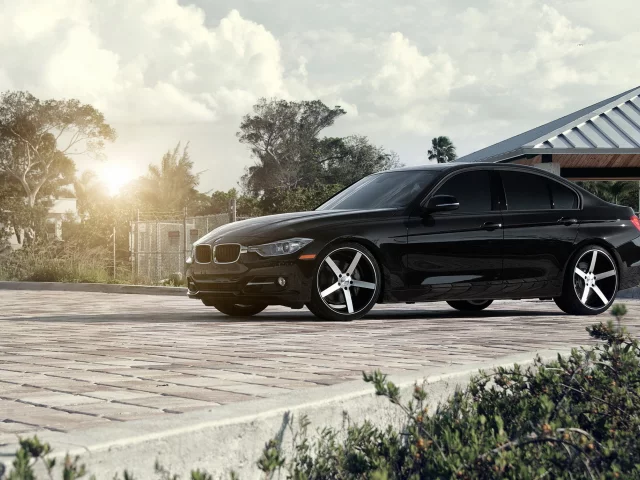 блик, бмв, свет, bmw 3 series, трёшка