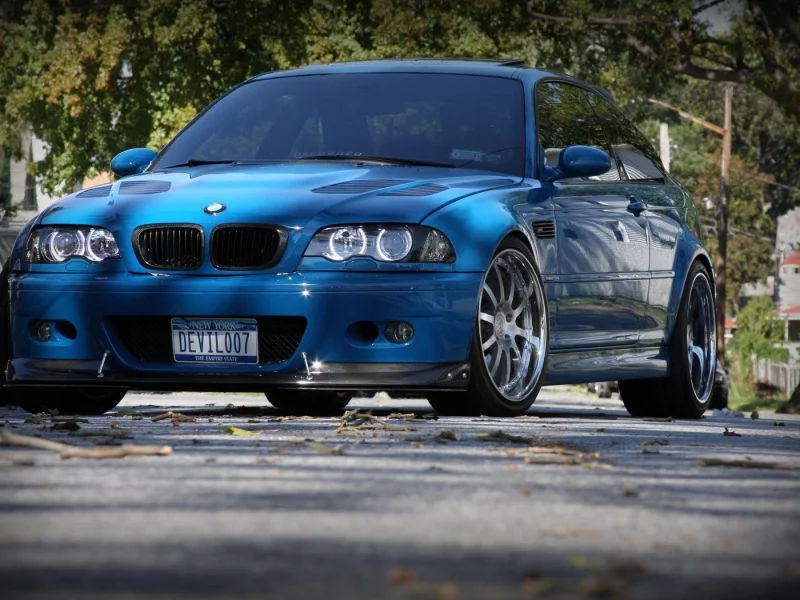 blue, m3, e46, бмв, купе, bmw, голубой