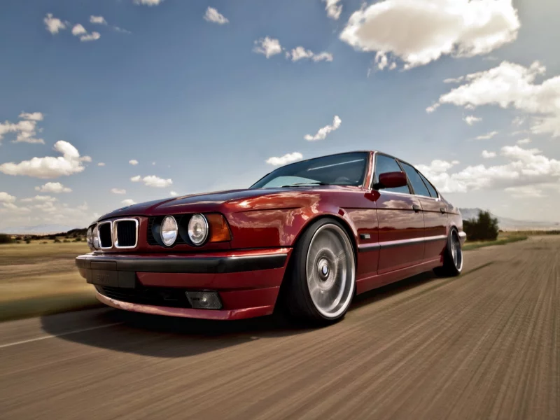 скорость, дорога, машина, bmw