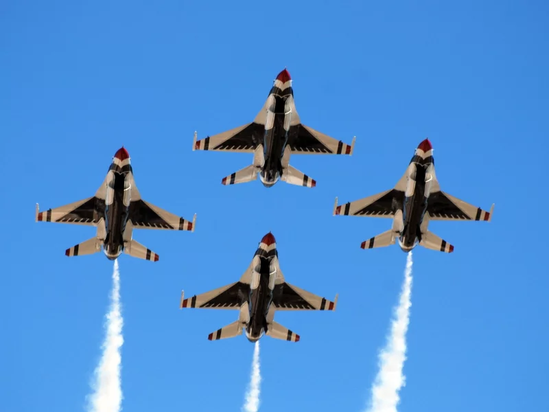 f-16, самолёты, небо