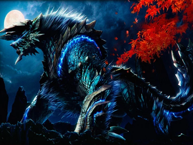 monster hunter 3rd, jinouga, wyvern, monster hunter