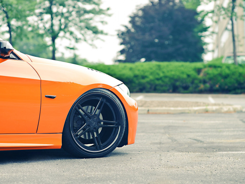 tuning, bmw, 3 series, m3, e90, style, orange