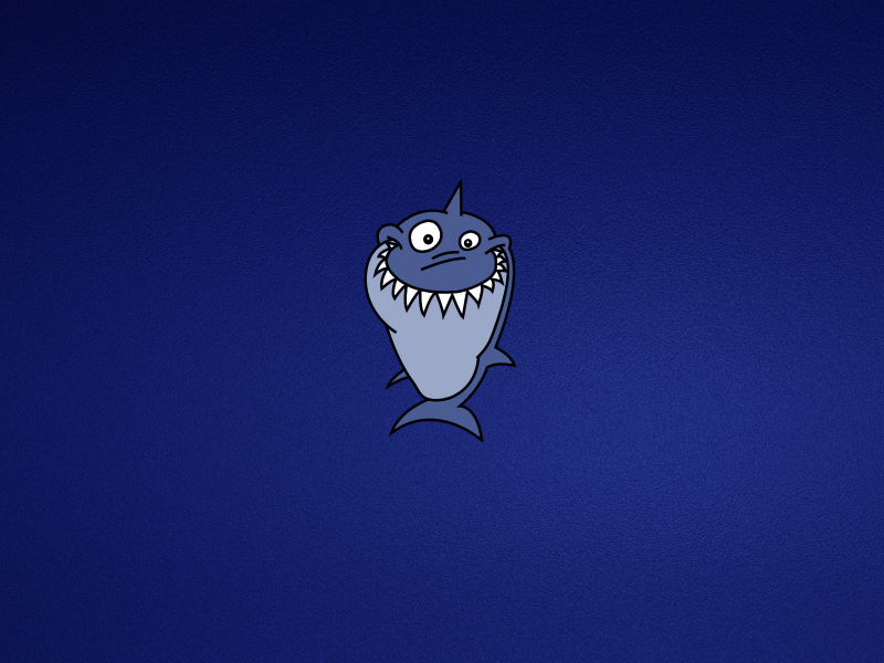 улыбка, акула, синий, shark, зубастая