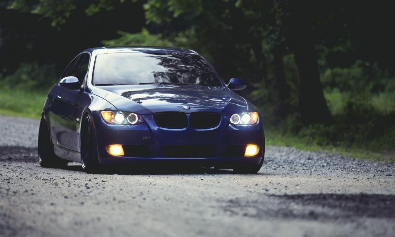 bmw 3 series, вечер, бмв