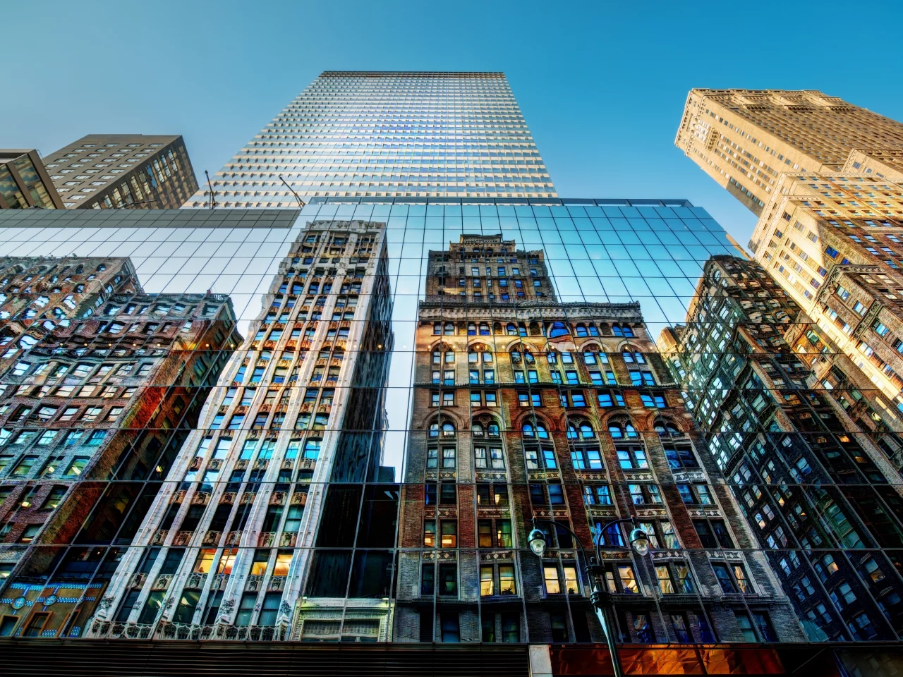 new york city, небоскрёбы, нью-йорк, здания