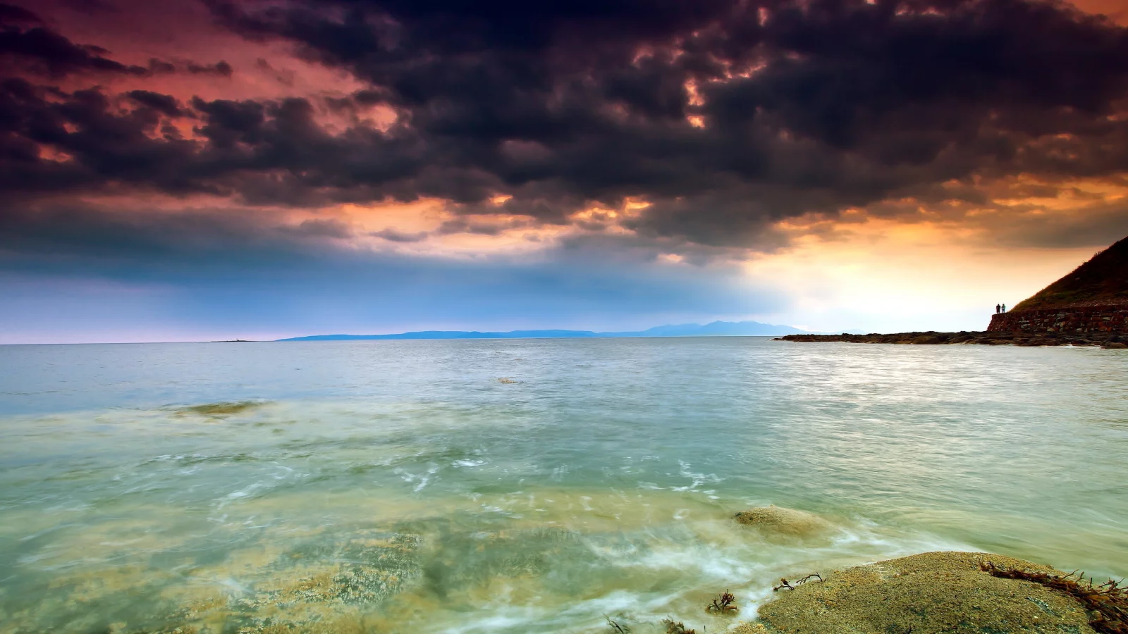 пейзаж, море, небо, природа