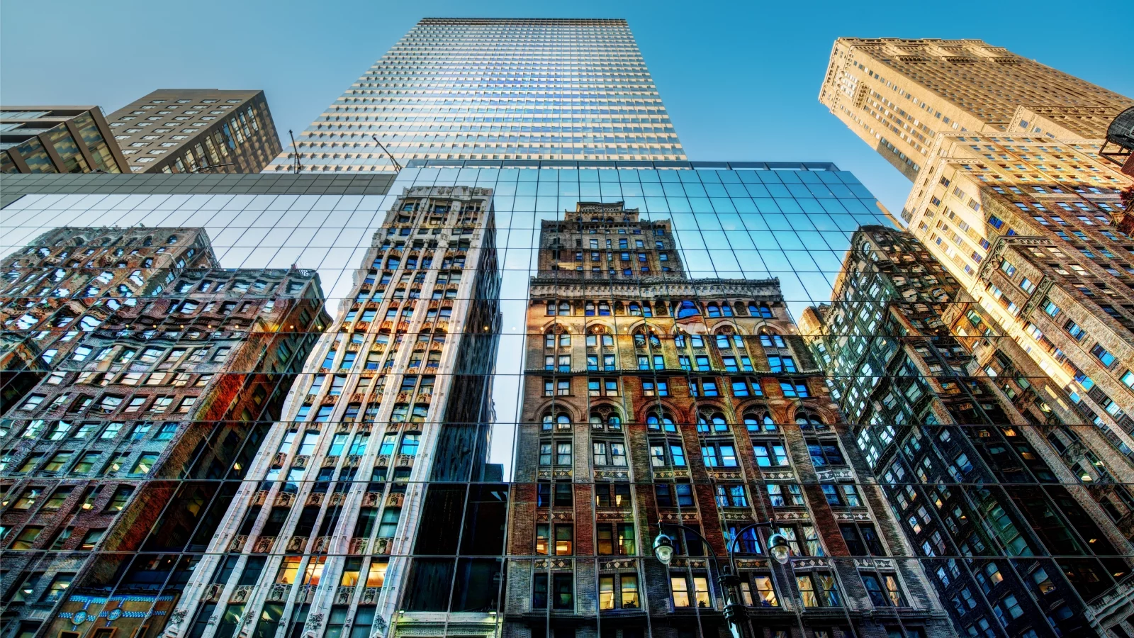 new york city, небоскрёбы, нью-йорк, здания