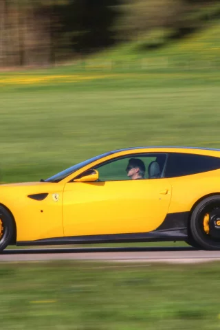 феррари фф, ferrari ff, novitec rosso, желтый