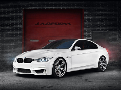 concept car, f82, bmw, white, 2015 coupe, by j.a.designs, m4