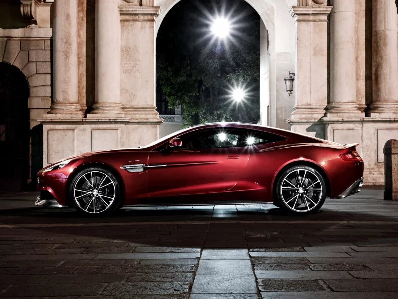 light, vanquish, wallpapers, aston, martin, new, 2012, night, car