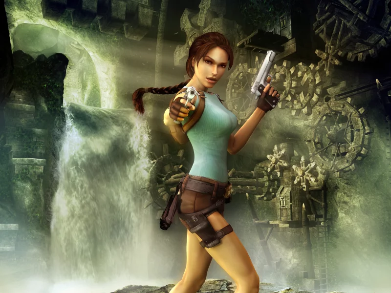 tomb raider, лара крофт, игра, anniversary