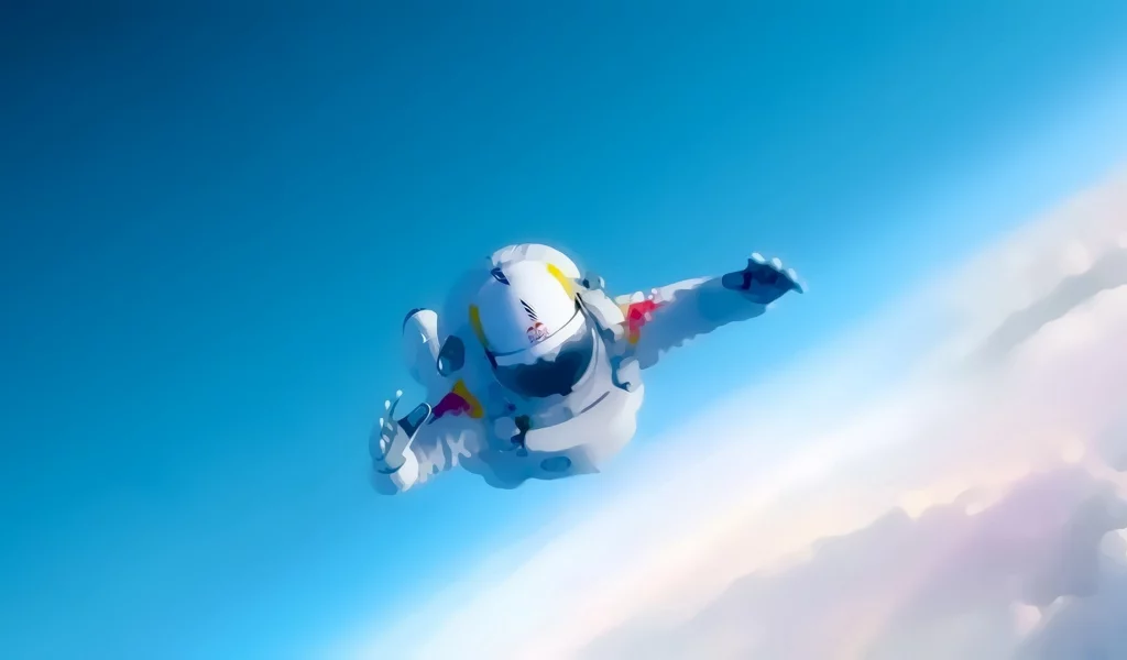 падение, рисунок, астронавт, astronauts
