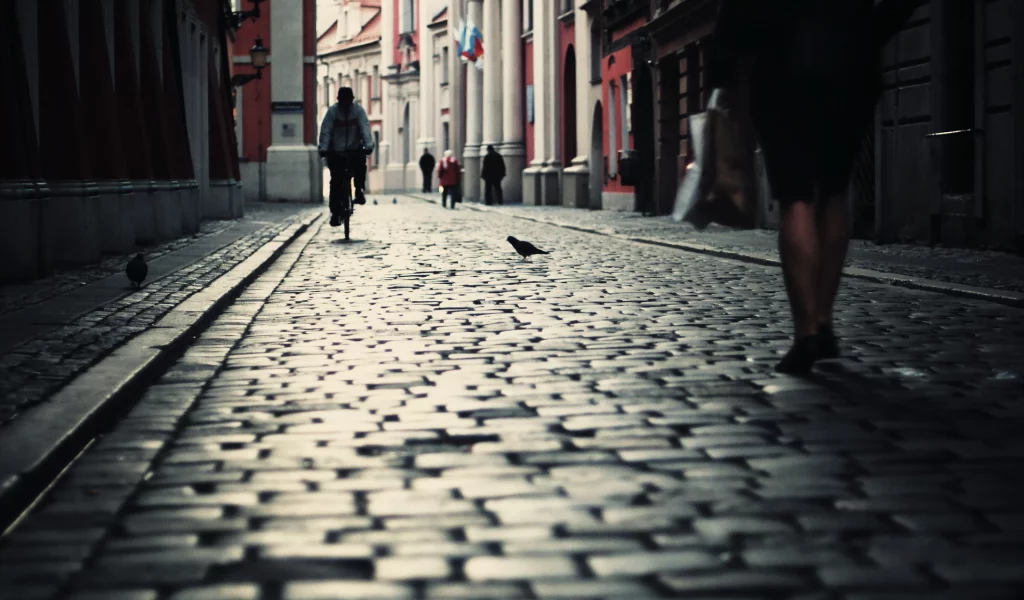 город, ночь, улица