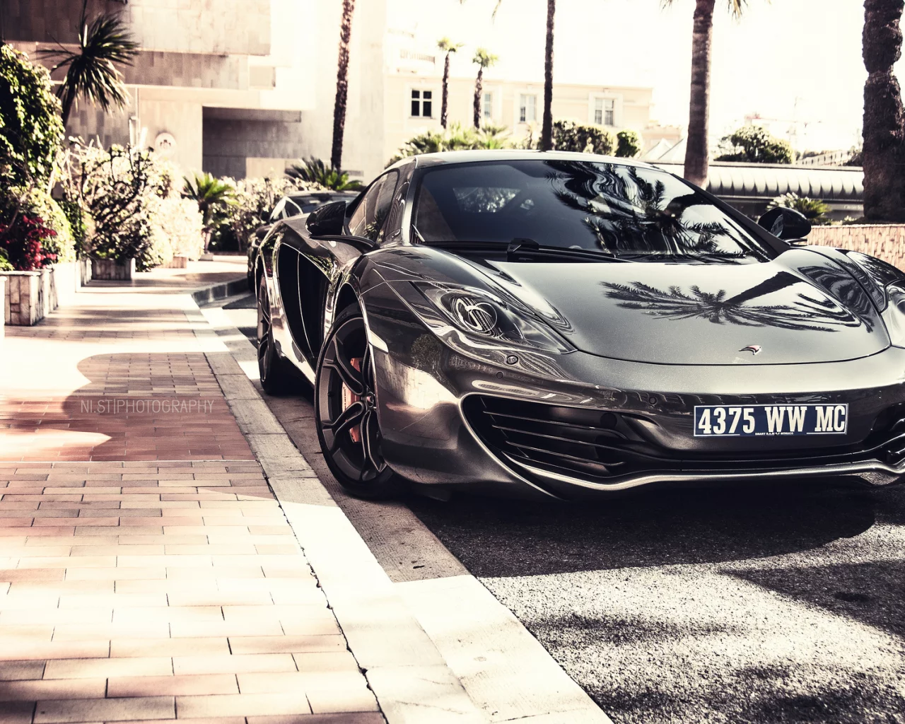 mclaren, суперкар, спорткар, город, mp4
