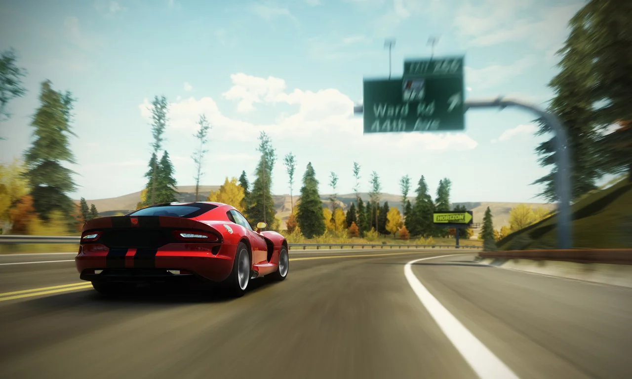 поворот, forza horizon, скорость, game