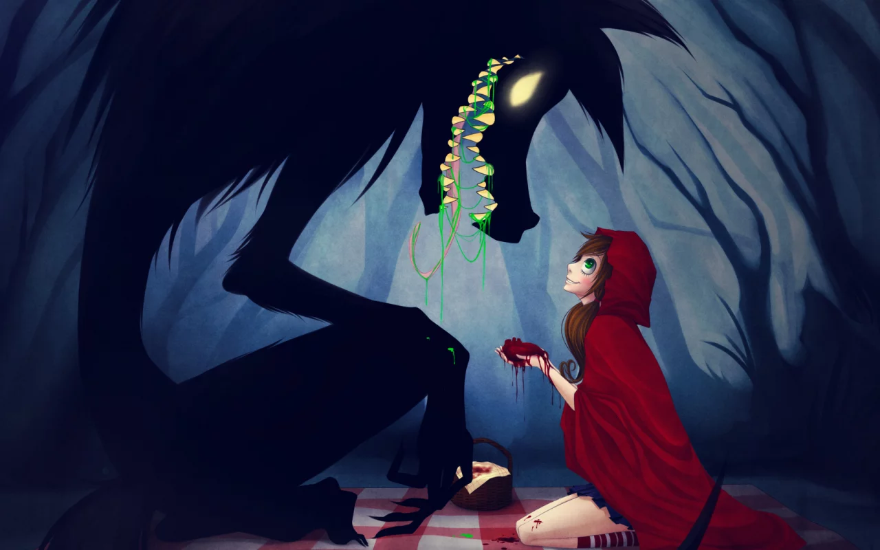 red riding hood, красная шапочка
