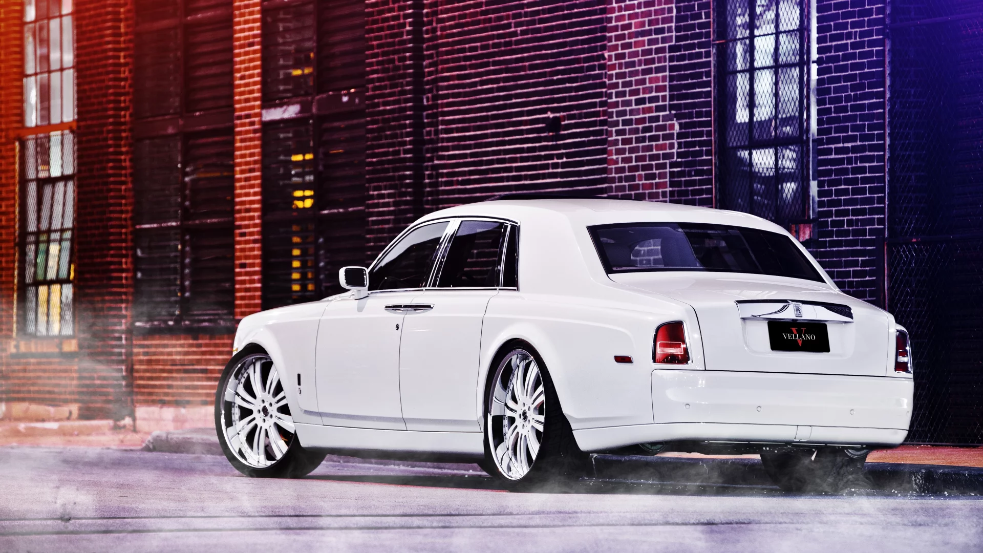 phantom, street, rolls royce, роллс ройс, white