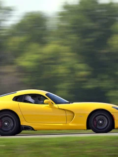 вид сбоку, dodge viper, додж, вайпер