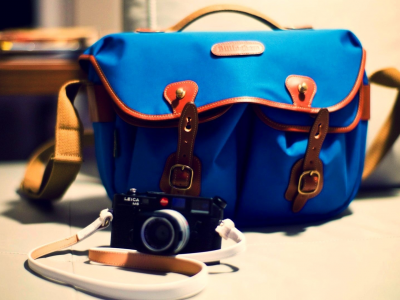 фотоаппарат, синяя, сумка