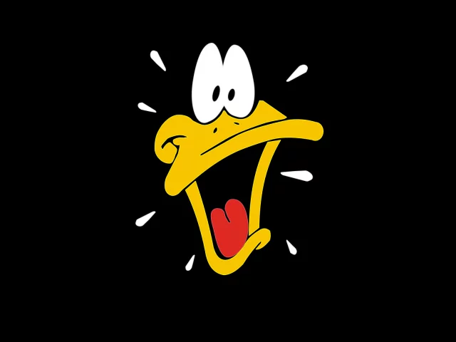 даффи дак, утка, daffy duck, looney tunes