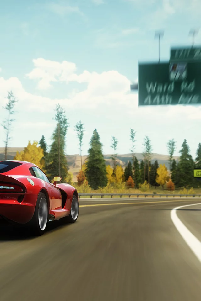 поворот, forza horizon, скорость, game
