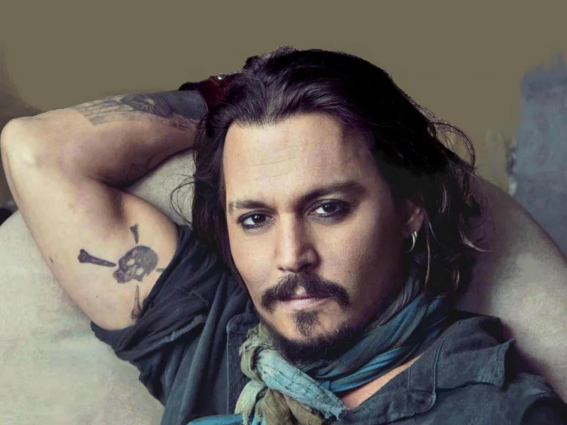 tattoo, depp, actors, johnny depp, johnny, fashion